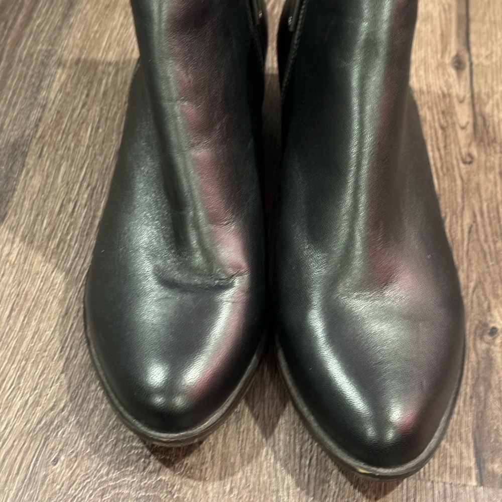 Lucky Brand Leather Basal Ankle Booties Women’s 9 View 4